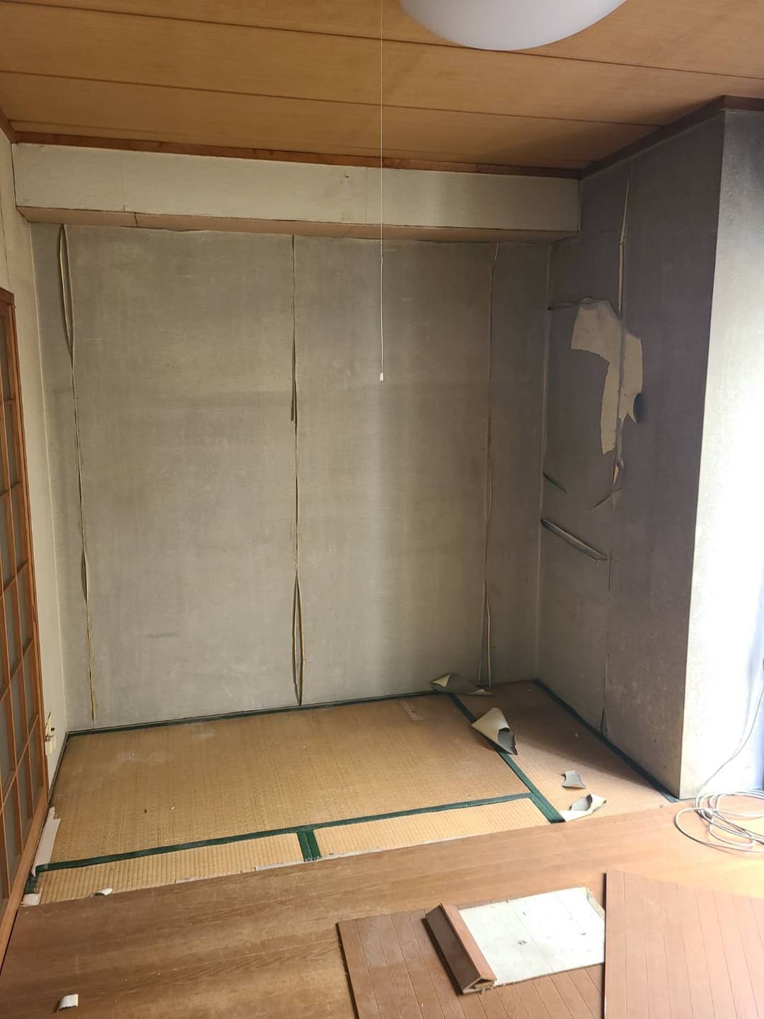 和室からキッチンにリフォーム before