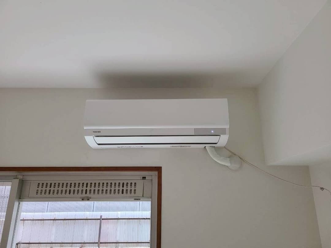 エアコン取り付け工事 after